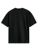 Alpinestars Camiseta Aplomb Oversized CSF, camiseta de manga corta, negra, vista posterior, diseño limpio con una pequeña etiqueta de logotipo en el dobladillo, ajuste extragrande de estilo urbano casual