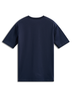 Alpinestars Trifecta CSF Tee, Short Sleeve T-Shirt, Navy Blue, Back View, Casual Motorsport-Inspired Design