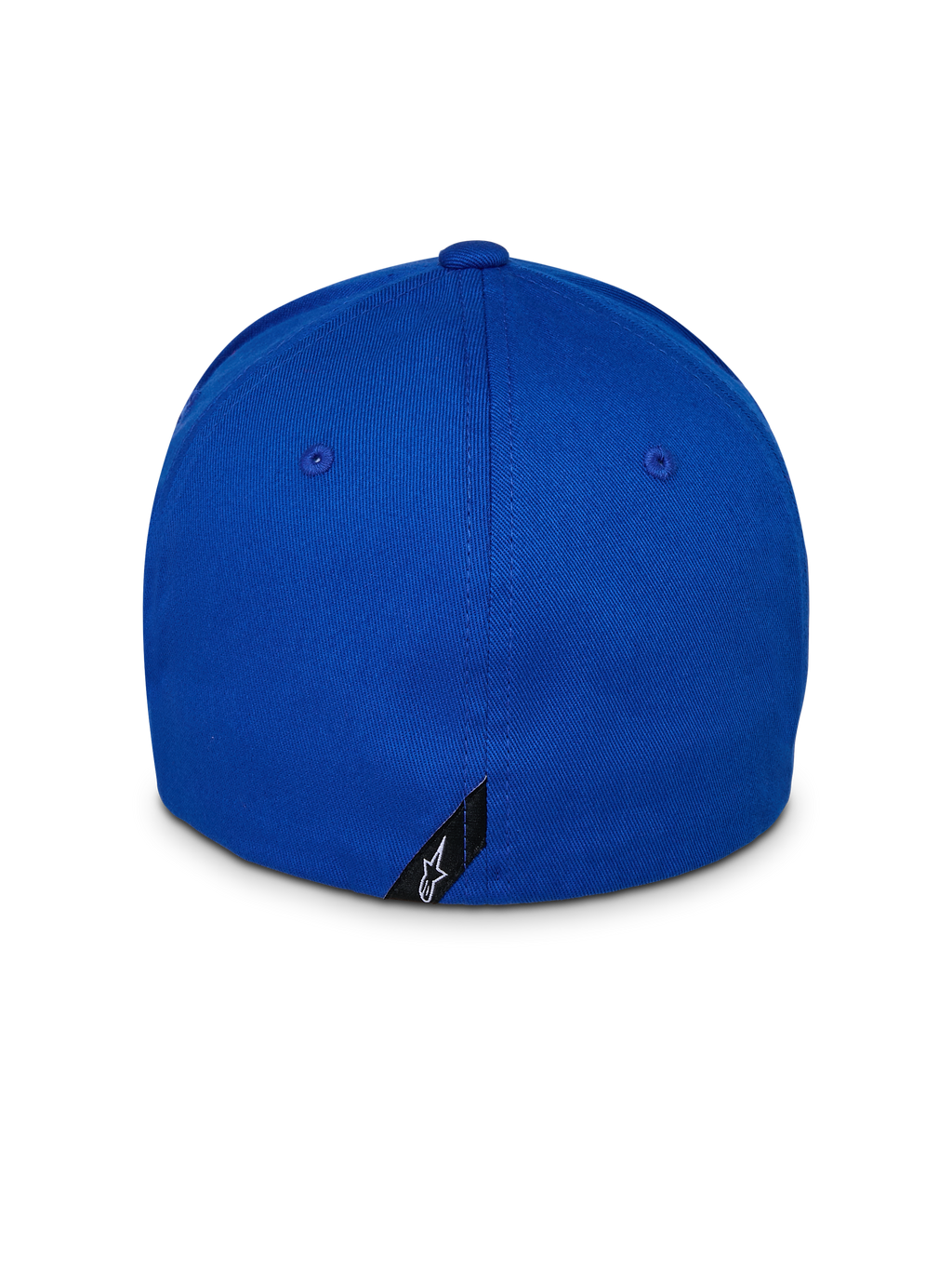 Alpinestars Corp Shift Relay Hat, Blue, Rear View, Flex Back Design with Small Black Logo Tag, Structured Crown, Casual Sportswear Hat