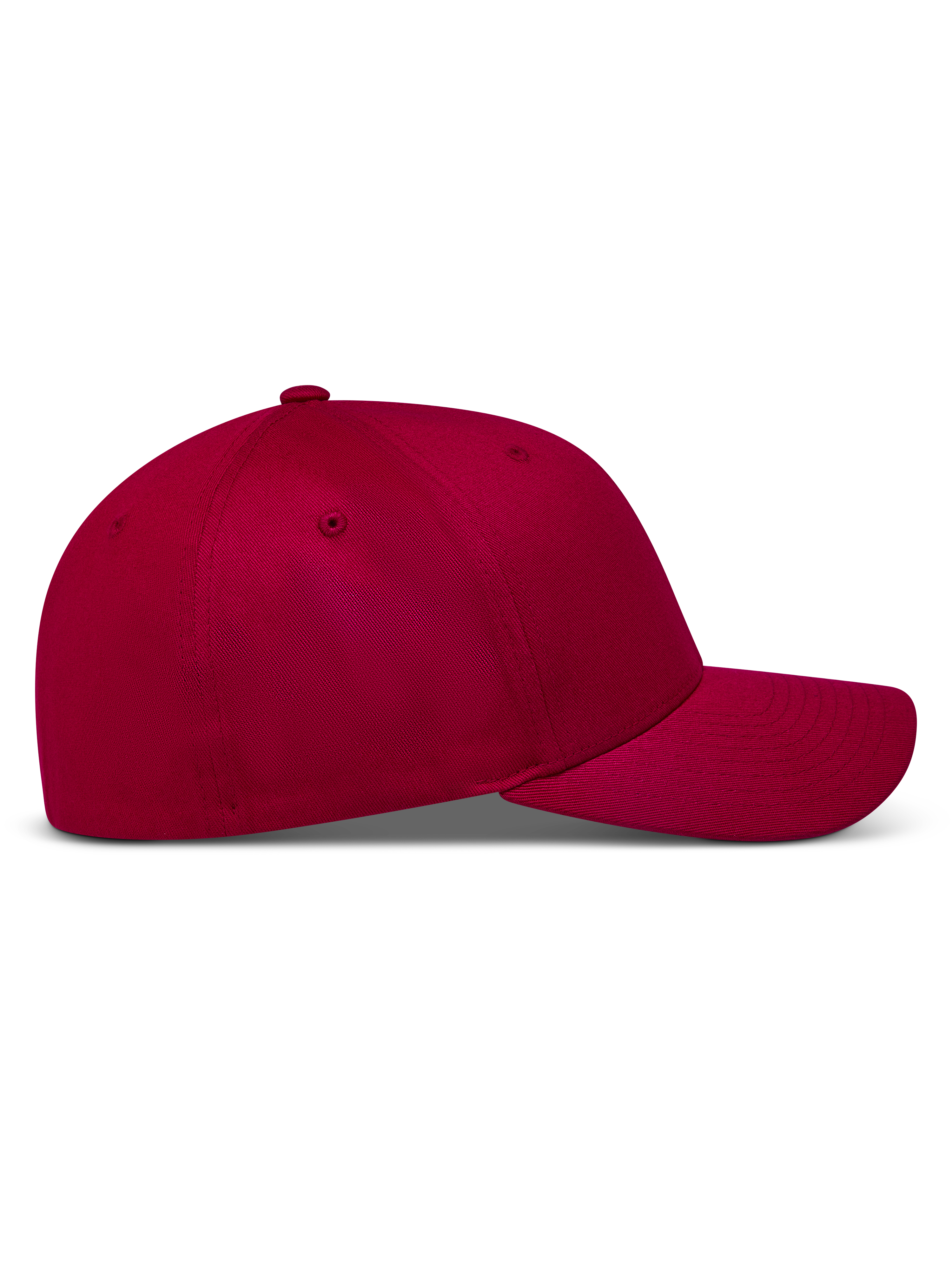 Alpinestars Pivot Gorro, gorra de béisbol deportiva en color rojo oscuro, con visera curva y corona estructurada en tejido de sarga