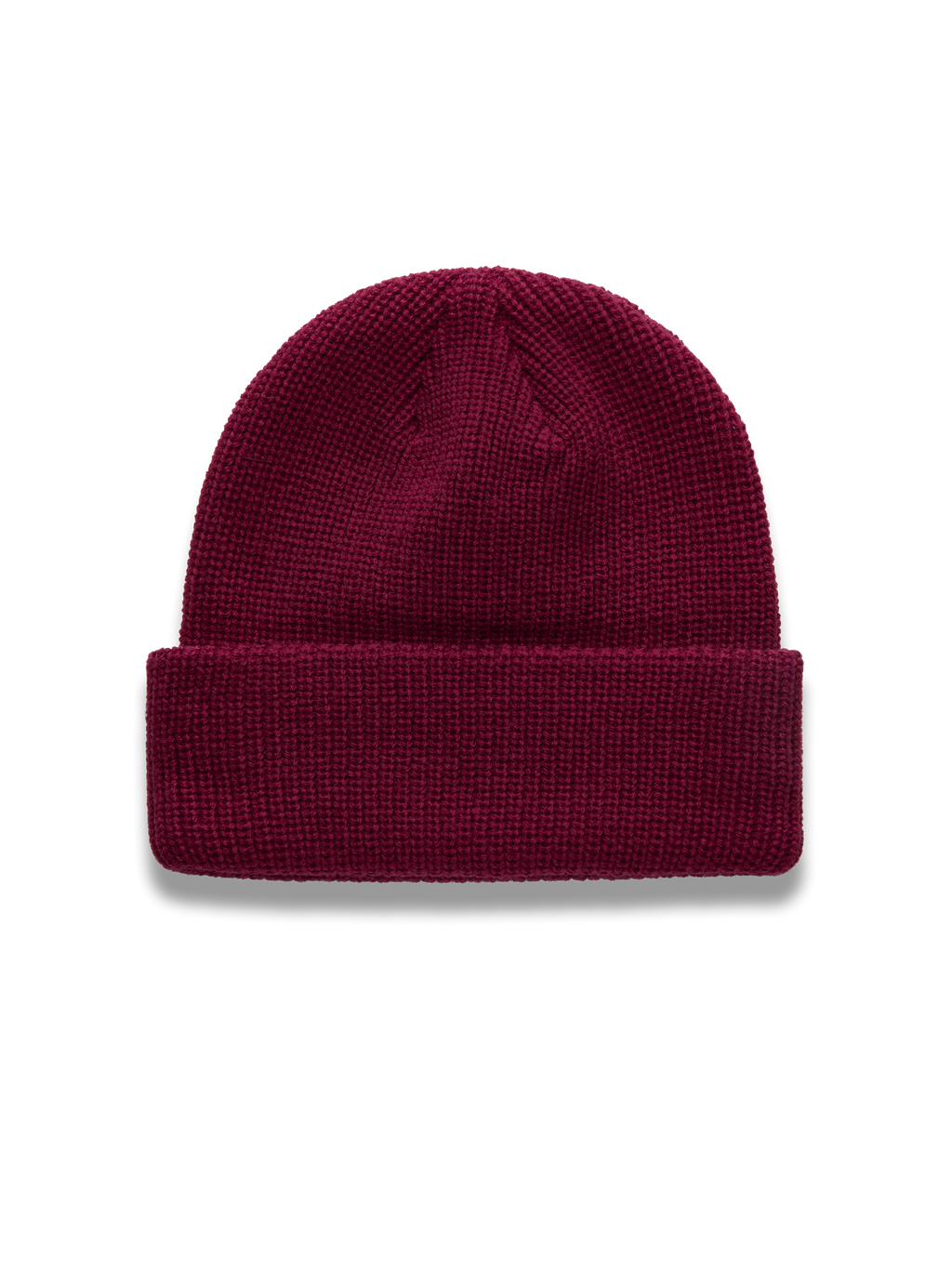 Alpinestars Unload Rib Cuff Gorro, gorro de punto acanalado color rojo berry, ajuste poco profundo, ropa casual deportiva