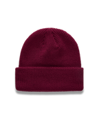 Alpinestars Unload Rib Cuff Gorro, gorro de punto acanalado color rojo berry, ajuste poco profundo, ropa casual deportiva