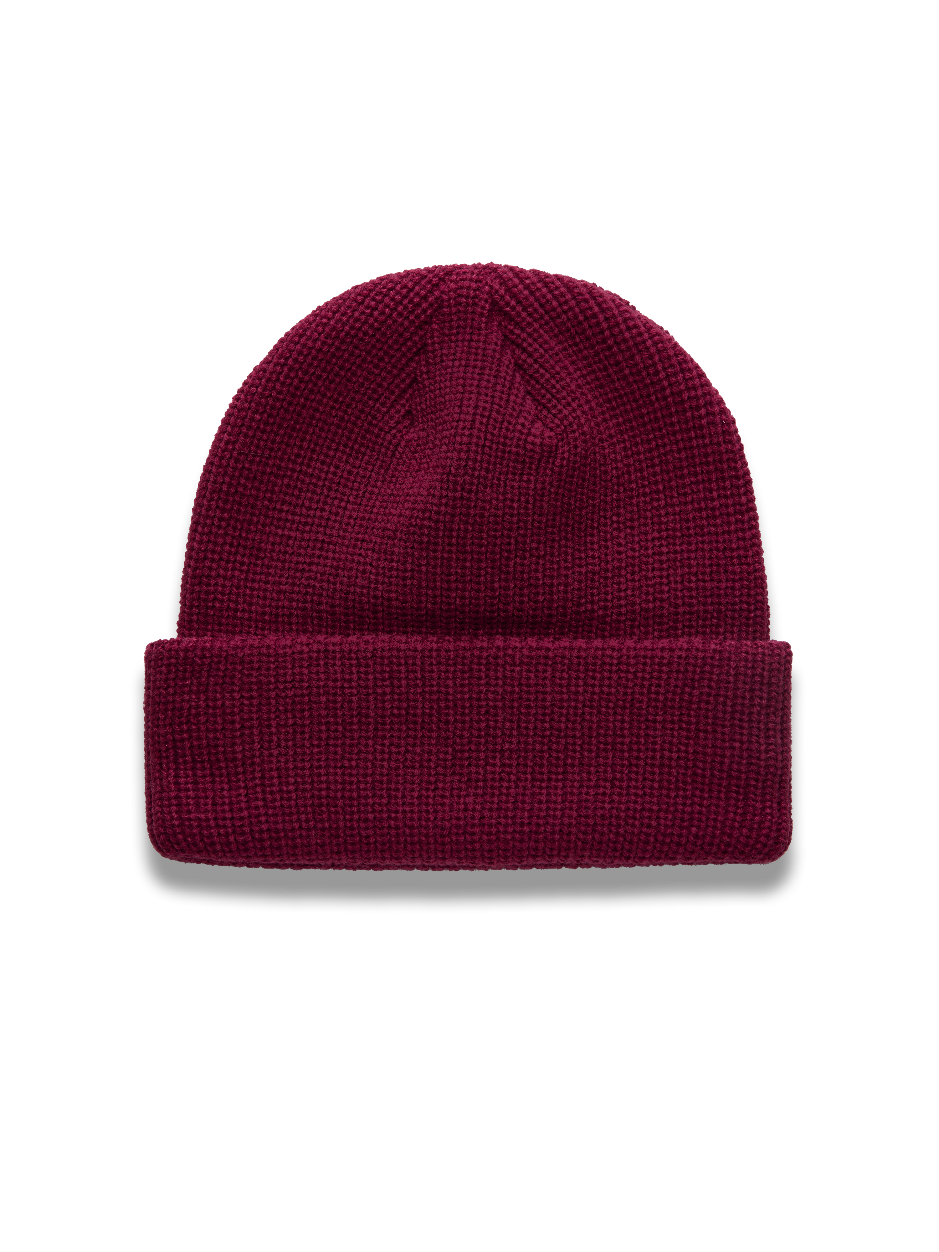 Alpinestars Unload Rib Cuff Gorro, gorro de punto acanalado color rojo berry, ajuste poco profundo, ropa casual deportiva