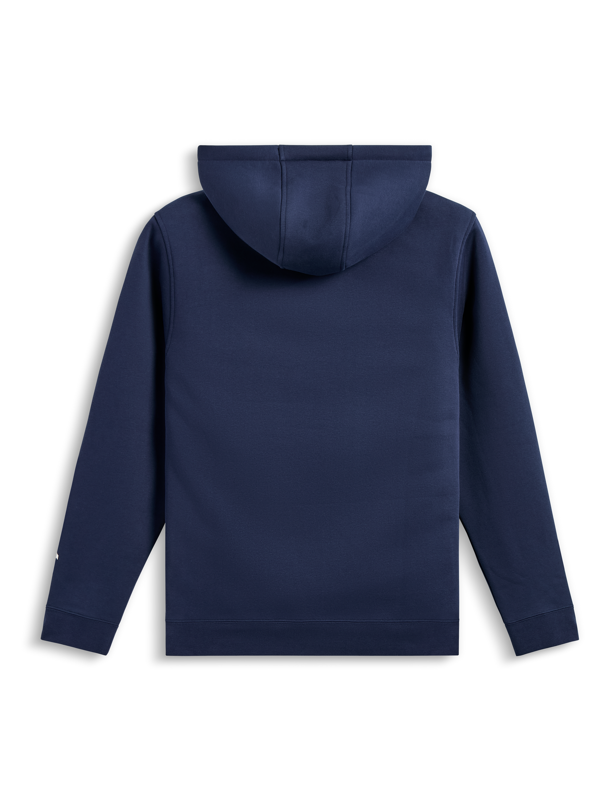 Sudadera con capucha Harken de Alpinestars, vista trasera, azul marino, sudadera de forro polar con mangas largas y puños de canalé, capucha forrada, ropa de calle casual de inspiración automovilística