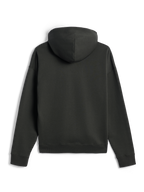 Alpinestars Essentials Ageless Hoodie, Pullover Hoodie, Off Black, back view, premium stone-washed fleece, ribbed cuffs and hem, minimal casual streetwear design