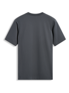 Alpinestars Waving CSF Tee, camiseta de manga corta en color gris carbón, vista trasera lisa, ropa urbana casual inspirada en el automovilismo