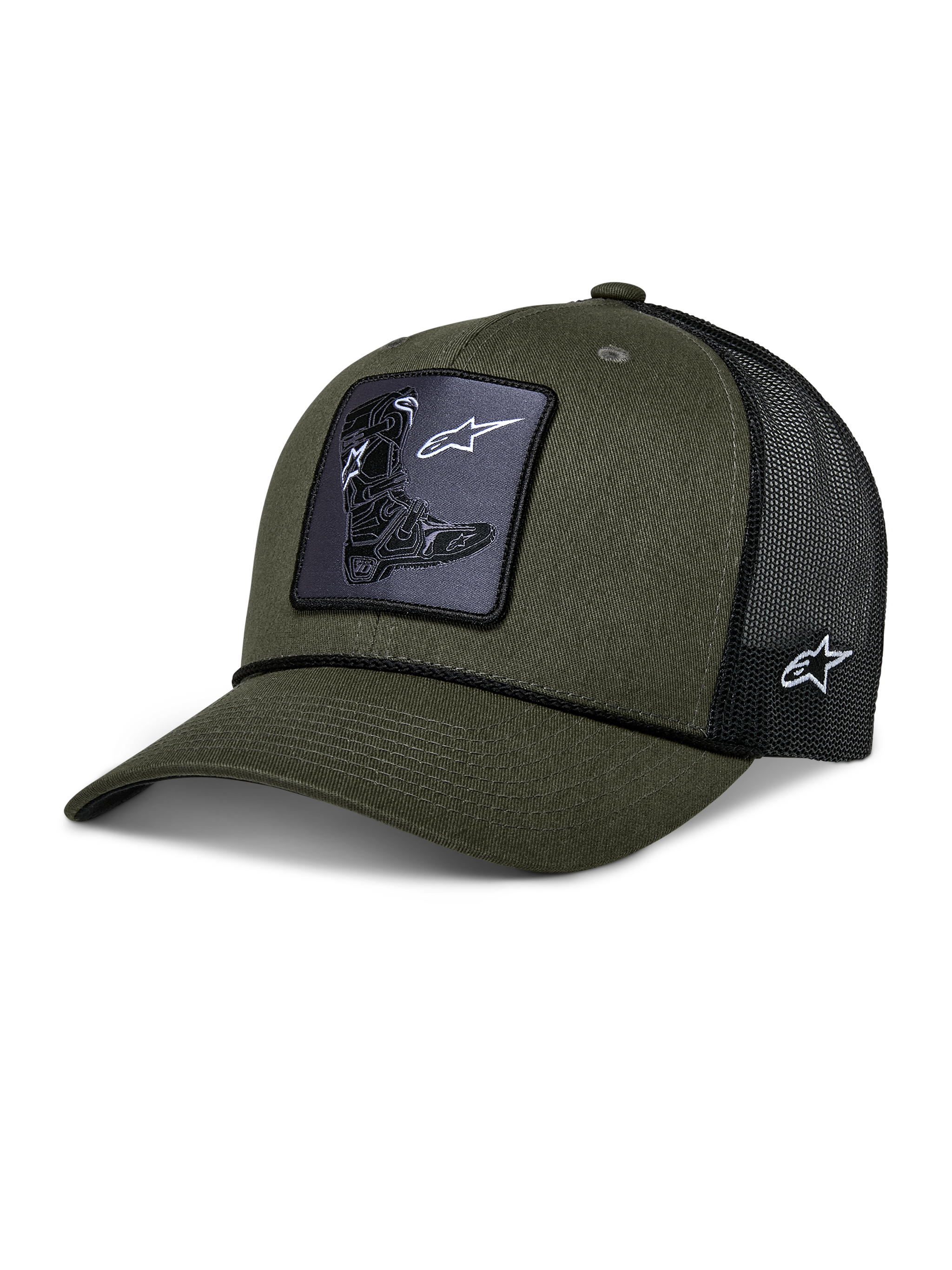 Gorra Trucker Estilo Bota