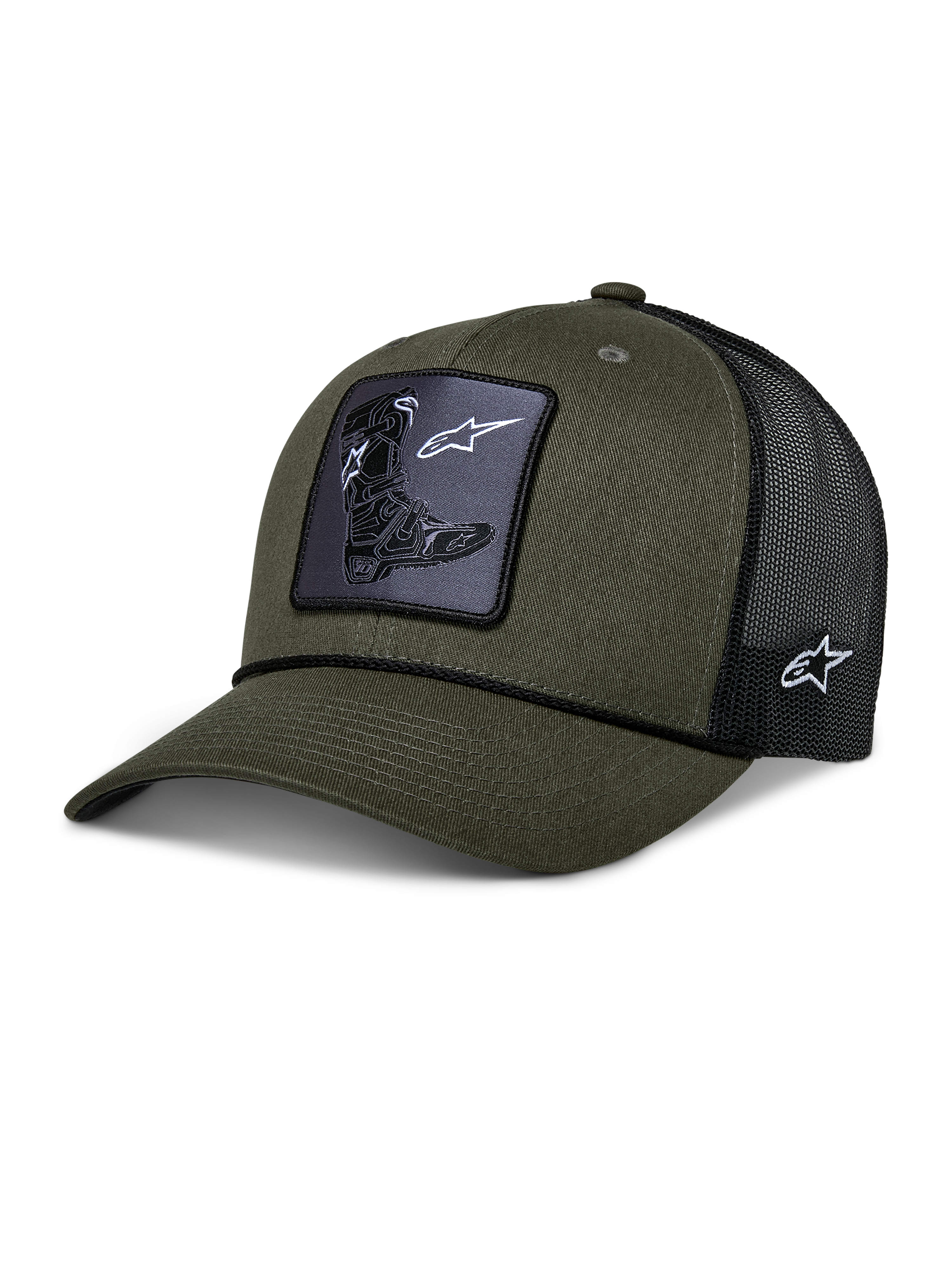 Gorra Trucker Estilo Bota
