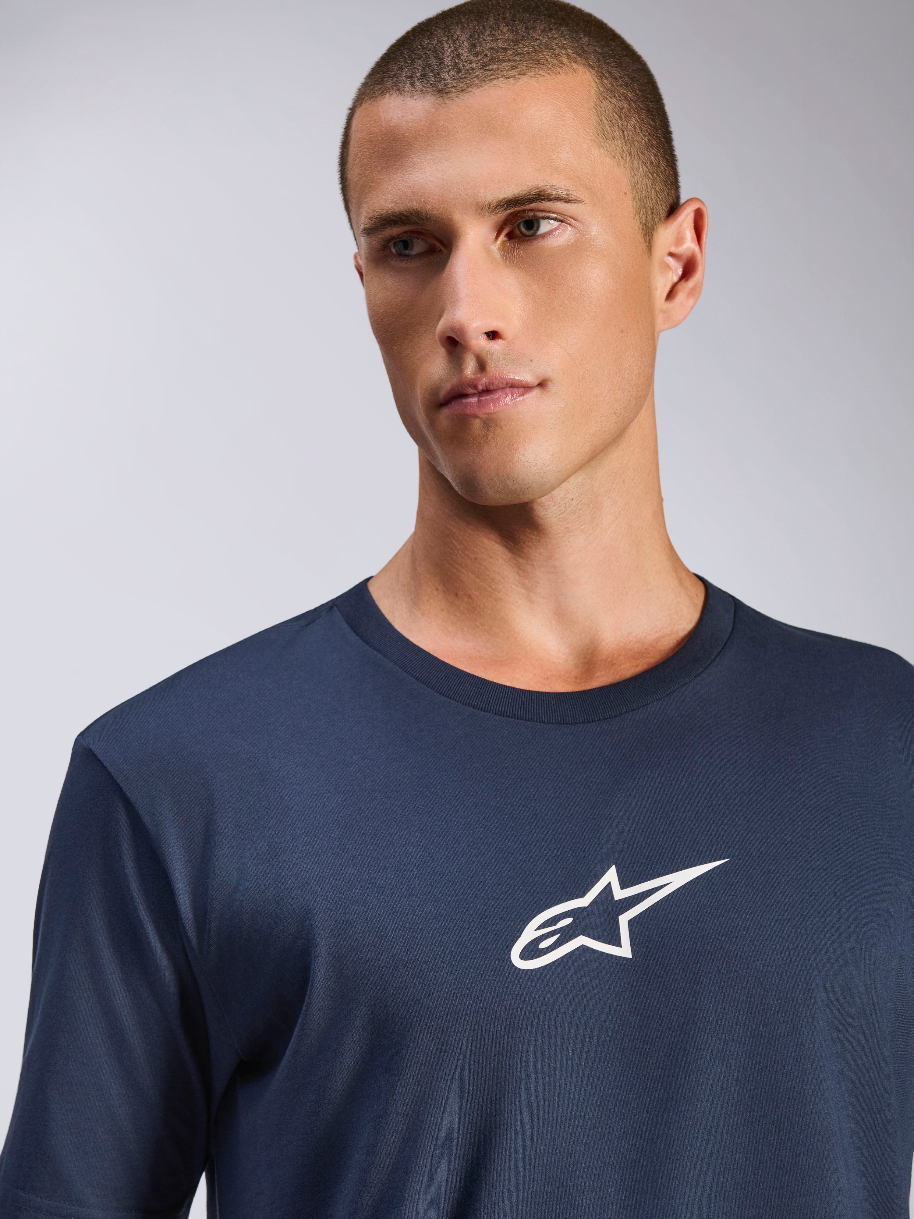 Frontal CSF Tee - Blue Sportswear Tee | Alpinestars®