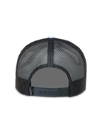 Alpinestars Gravel Gorra con visera, gorra negra tipo trucker con malla transpirable y cierre de presión, vista trasera