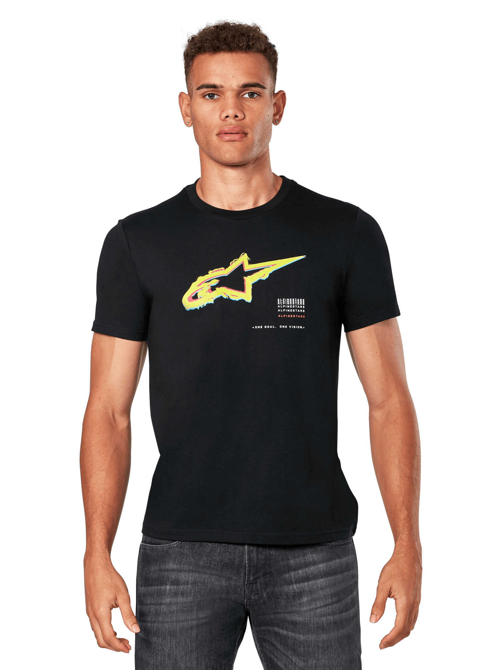 Electrica CSF Tee Short Sleeve BLACK SPORTSWEAR Tees Alpinestars