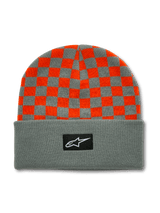 Checkered Cuff Gorro