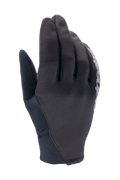 Alpinestars A-Dura Thermal Gloves, guantes de MTB negros, construcción de tejido flexible con detalle de logotipo blanco, puño de neopreno, diseñados para protección contra el viento en climas fríos