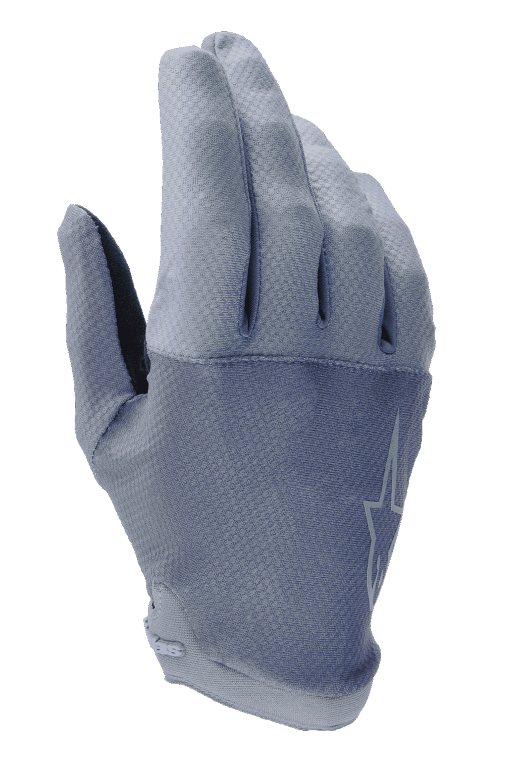 Alpinestars A-Aria Gloves, guantes de ciclismo MTB, azul Infinity, con patrón de rejilla texturizado en el dorso elástico, diseño de perfil bajo ligero y flexible, equipamiento de alto rendimiento transpirable para todoterreno