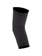 Alpinestars Youth Paragon Lite Knee Protector, rodilleras de ciclismo para jóvenes, negras, manga de malla transpirable con diseño slip-on, forma ergonómica para conducción todoterreno