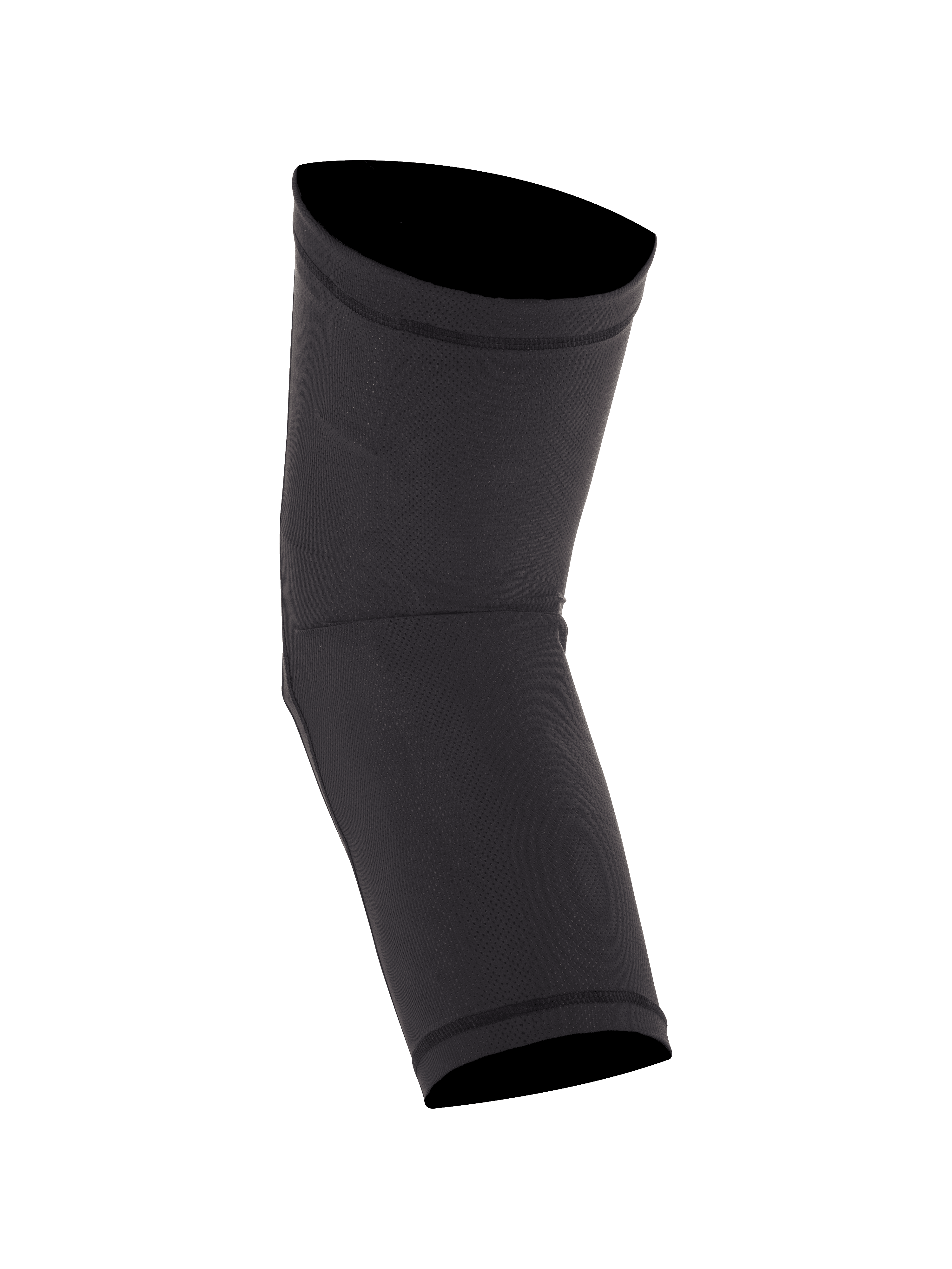 Alpinestars Youth Paragon Lite Knee Protector, rodilleras de ciclismo para jóvenes, negras, manga de malla transpirable con diseño slip-on, forma ergonómica para conducción todoterreno
