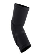 Alpinestars Protectores de Rodilla Paragon Plus, negro y blanco, rodillera de ciclismo de montaña fácil de poner, construcción de malla elástica transpirable, ajuste contorneado con puños elásticos para ciclismo todoterreno