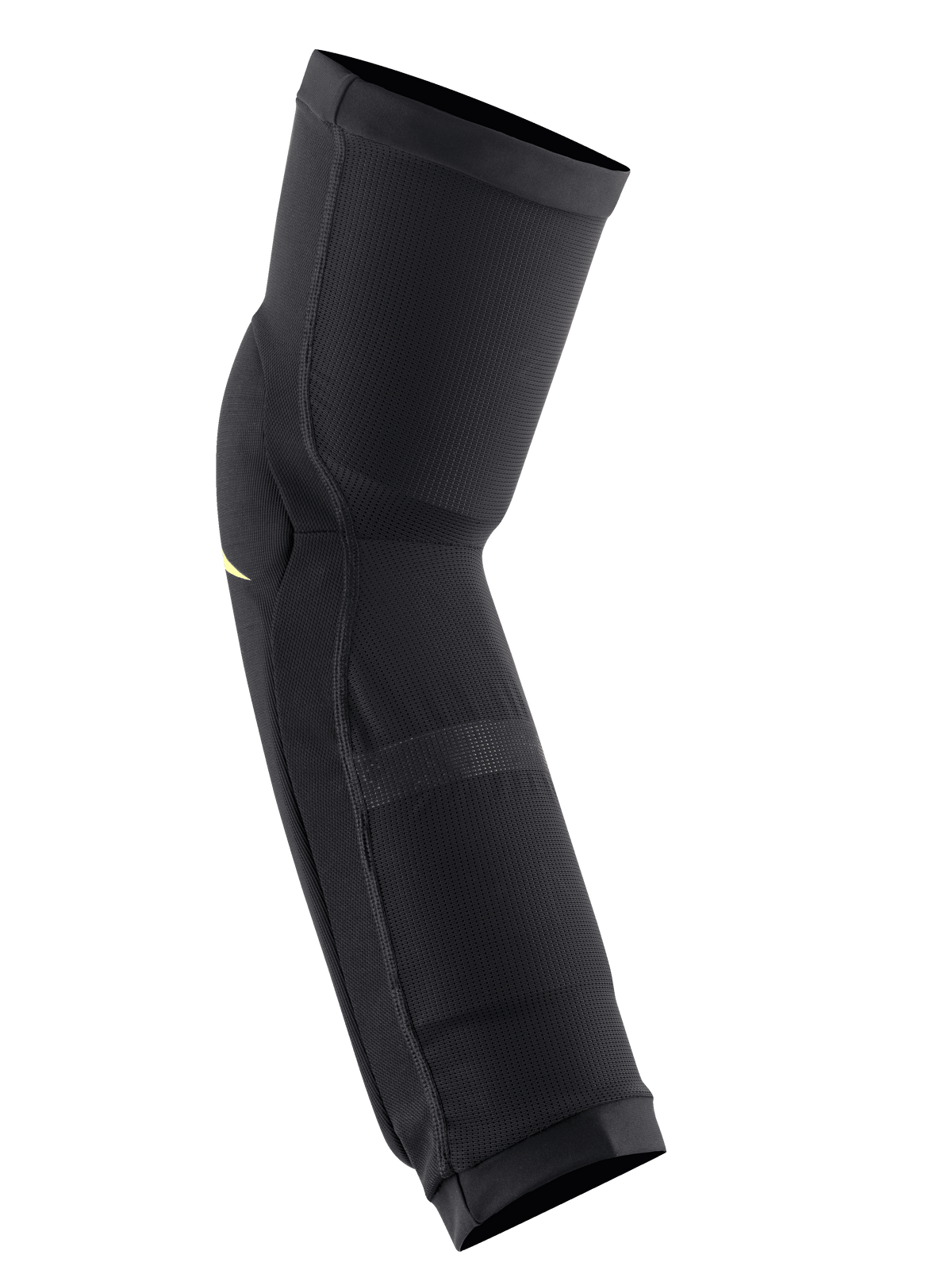 Protecciones de rodilla/espinilla Alpinestars Paragon Plus, Negro Amarillo Ácido, funda protectora tipo slip-on, con construcción de malla transpirable y diseño ergonómico preformado para ciclismo de montaña MTB