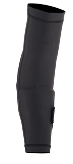 Protector de codo Alpinestars Paragon Lite, negro, manga de malla elástica transpirable, diseño de fácil colocación con acolchado de codo reforzado, protección ligera para ciclismo de montaña