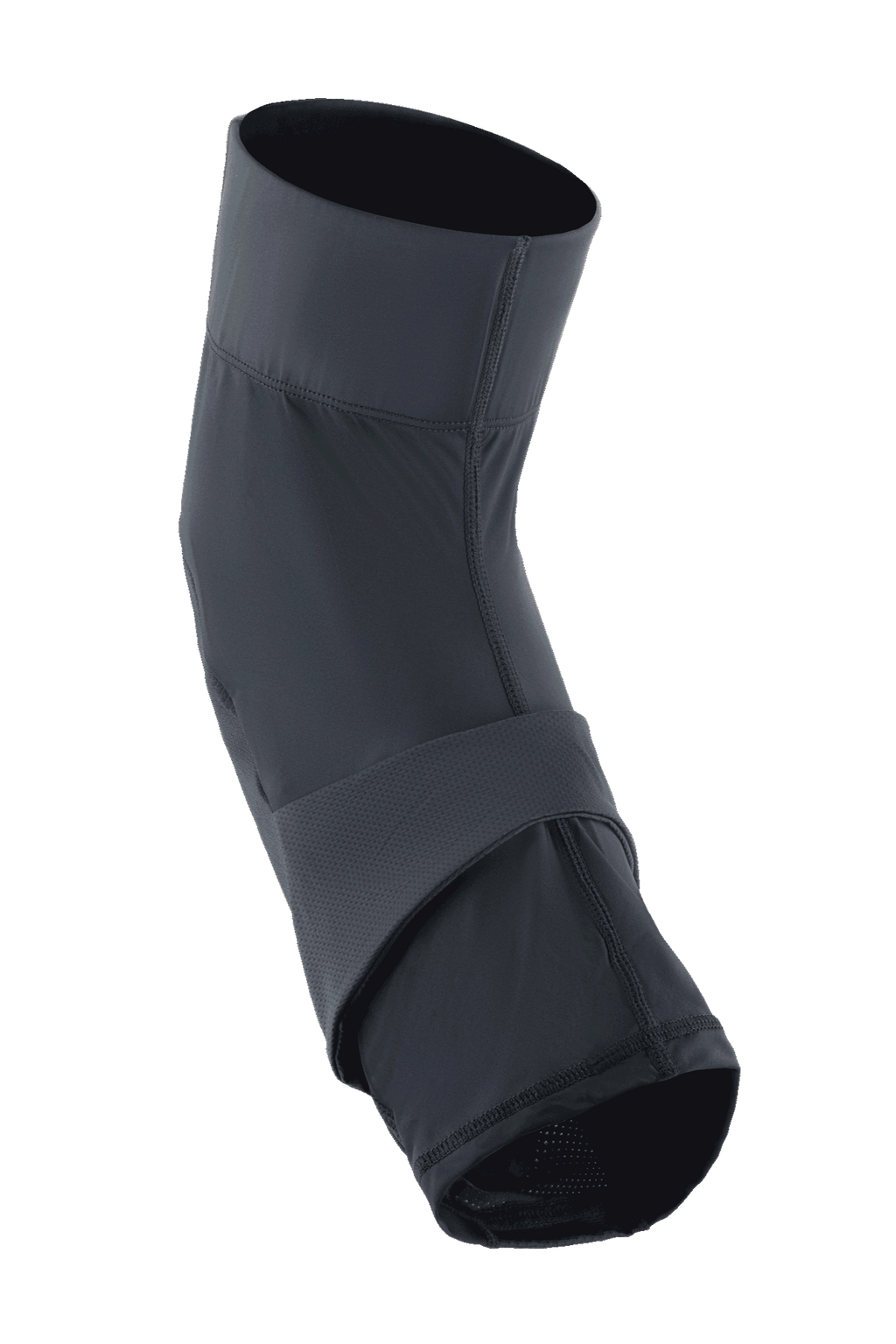 Alpinestars A-Motion Plasma Pro Knee Protector, rodillera de MTB, negro, manga fácil de poner con diseño ergonómico precurvado, cuenta con una banda de compresión central y paneles de malla elástica transpirable