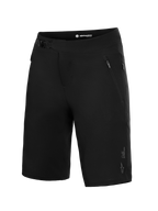 Pantalones cortos Alpinestars A-Dura Ride negros, con cierre de trinquete y bolsillos con cremallera para MTB.