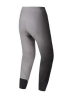 Pantalones A-Supra Elite MTB gris, vista trasera con ajuste de competición y tejido flexible elástico en 4 direcciones.