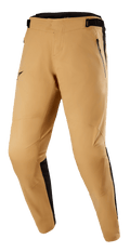 Alpinestars Tahoe 8.1 Waterproof Pants, en color caqui y negro, pantalones de MTB impermeables con piernas precurvadas, bolsillos frontales con cremallera y cintura ajustable, con paneles laterales negros y entrepierna sin costuras para un rendimiento óptimo en senderos bajo cualquier condición climática