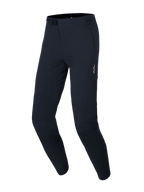 Alpinestars A-Aria Elite Pants, pantalones de ciclismo MTB, color Black Titanium, con ventilación perforada por láser en los muslos, cierre de hebilla magnética en la cintura y bolsillos con cremallera para un rendimiento todoterreno.