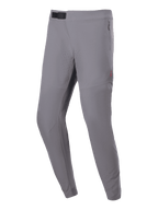 Pantalones Alpinestars A-Aria Elite, pantalones de ciclismo MTB, gris oscuro, con perforaciones láser en los muslos, cierre de hebilla magnética negra en la cintura y bolsillos laterales con cremallera, ajuste de alto rendimiento para senderos todoterreno