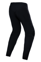 Alpinestars Woman Stella A-Dura Waterproof Pant, MTB Cycling Pants, Black, rear three-quarter view, featuring waterproof 3L membrane and 4-way stretch textile for trail riding
