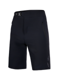 Pantalones cortos negros Alpinestars A-Dura Ride juveniles con cierre de trinquete y bolsillos con cremallera para MTB.