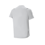 Alpinestars A-Aria Astar Jersey, jersey de ciclismo de manga corta, White Dove, vista trasera con tejido ligero y transpirable, parte trasera caída para mayor cobertura y sutiles detalles reflectantes
