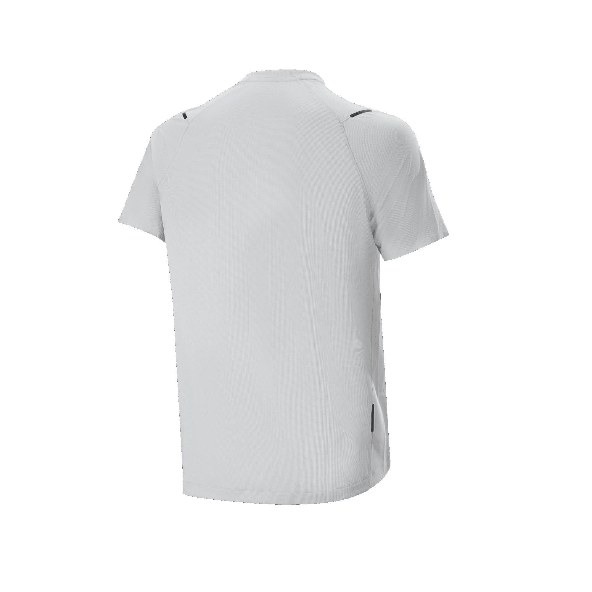 Alpinestars A-Aria Astar Jersey, jersey de ciclismo de manga corta, White Dove, vista trasera con tejido ligero y transpirable, parte trasera caída para mayor cobertura y sutiles detalles reflectantes