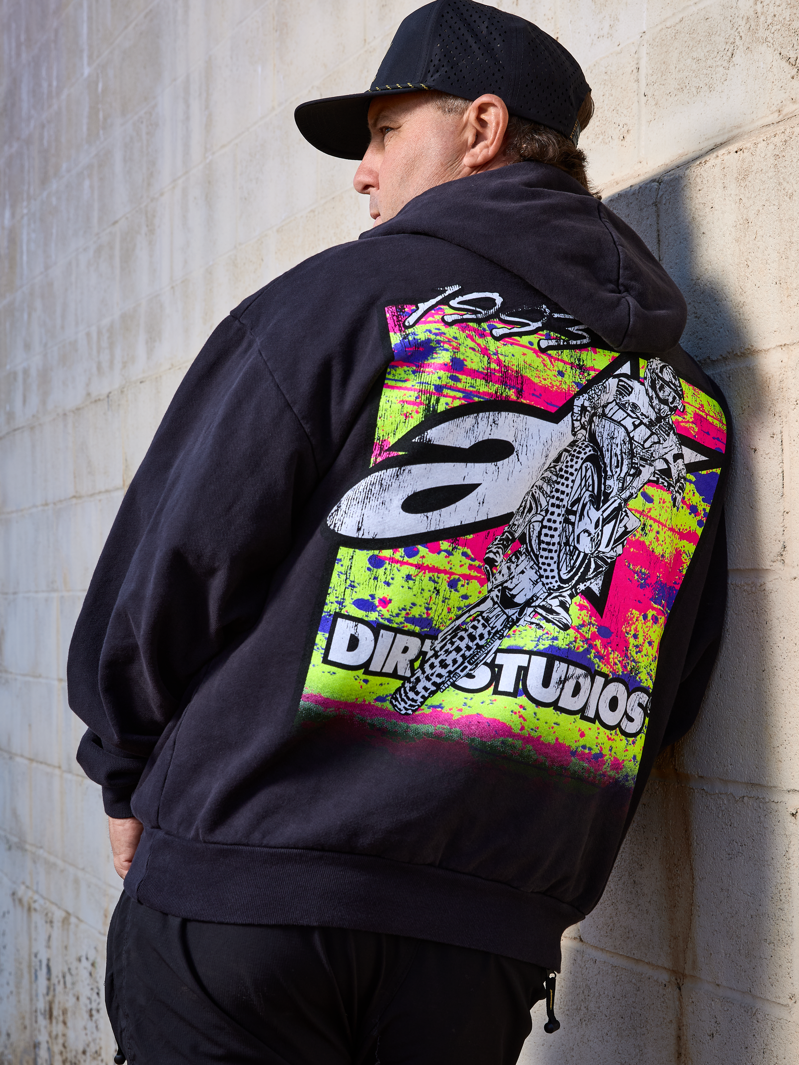 Sudadera Con Capucha Dirt Studios® Mc De Edición Limitada