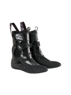 Botines interiores Alpinestars Tech 10 Enduro, inserciones técnicas de calzado en color negro, con construcción sintética y de malla, logotipos de Alpinestars y Enduro en el tobillo, tiradores para facilitar el calzado, diseñados para soporte en carreras de motocross y enduro