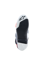 Alpinestars botas Tech-10 Supervented, botas de motocross, suela negra y blanca con inserción central de alto agarre