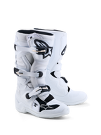 Alpinestars botas juvenil Tech 7S, botas de motocross blancas y negras con protección de TPU y certificación CE