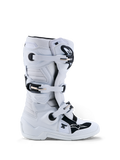 Alpinestars Tech 7S, botas de motocross juveniles, blancas y negras, con protecci3n de TPU y construcci3n sint3tica