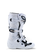 Alpinestars Tech 7S, botas de motocross juveniles, blancas y negras, con protecci3n de TPU y construcci3n sint3tica