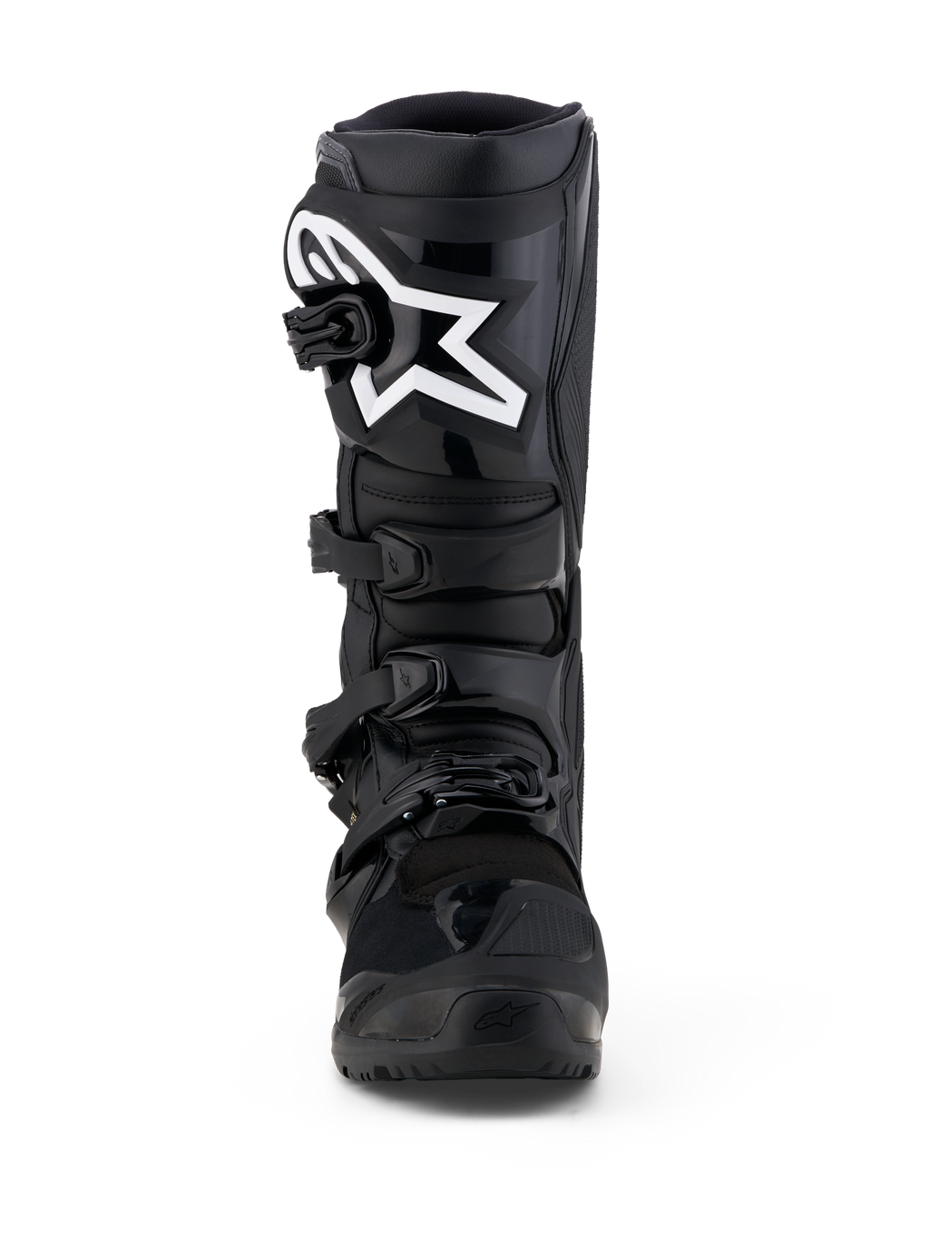 Alpinestars Tech 7 Enduro Gore-Tex, botas de moto para enduro, negras y blancas, impermeables, protección de TPU, certificadas CE