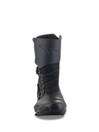 Alpinestars SP-X BOA® Boots, botas deportivas de moto negras, diseño de altura media con protector de espinilla integrado, paneles de flexión de malla y sistema de cierre BOA lateral, perfil ergonómico elegante para sport touring