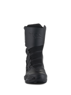 Botas Alpinestars SP-X BOA® Drystar®, botas de moto Sport Touring de media caña, negras, con paneles frontales de malla, un logotipo en relieve en la espinillera y el sistema de cierre BOA Speed Lace para un ajuste seguro.