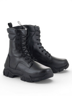 Alpinestars Botas Ava, botas de moto urbanas para mujer, negras, de cuero con suela robusta elevada, certificadas CE