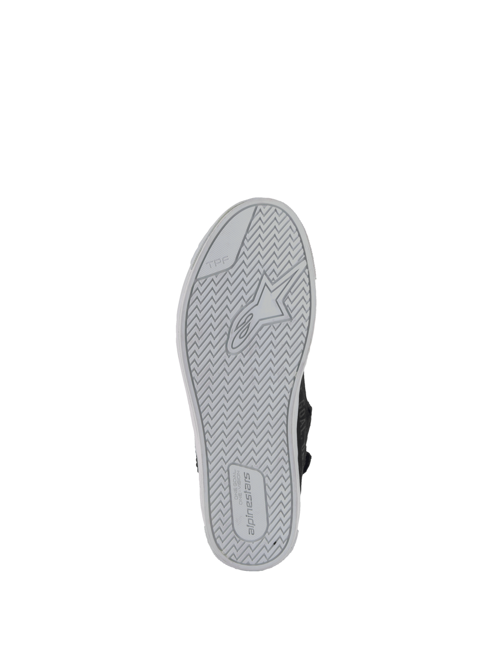 Alpinestars Stella Stated Podium, zapatos de moto para mujer, negros con suela de goma vulcanizada gris, estilo urbano