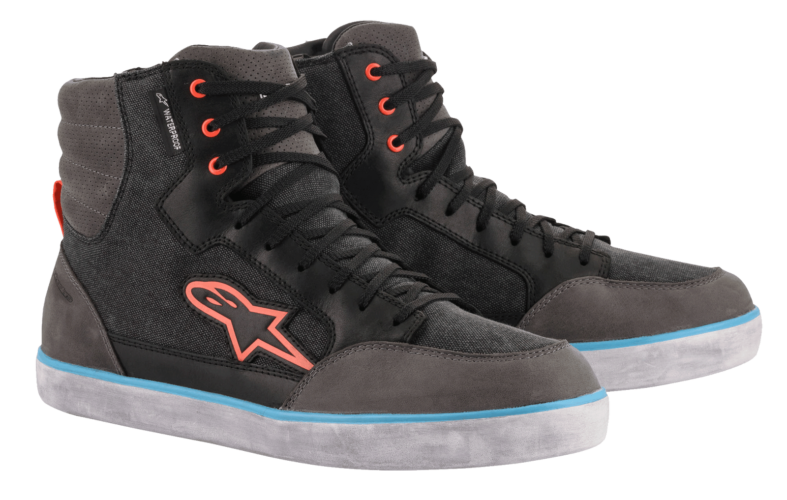 J-6 Canvas Impermeable - Zapato de Moto Gris | Alpinestars® J-6 Canvas Impermeable - Zapato de Moto Gris | Alpinestars®