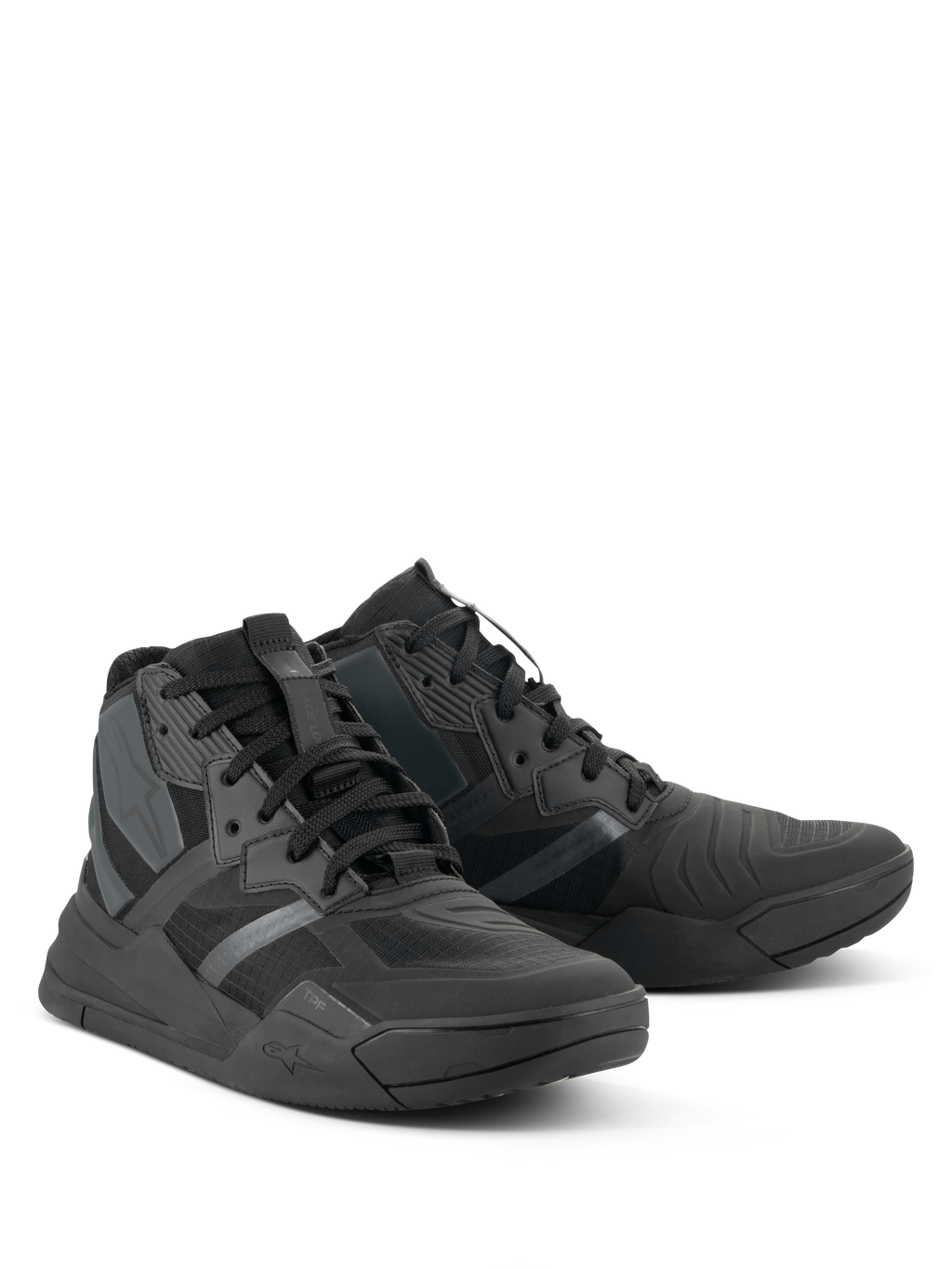 Zapatos Alpinestars Speedflight, calzado de alto rendimiento para moto, color negro, zapatillas de estilo urbano deportivo con parte superior antidesgarro, paneles sin costuras y suela protectora gruesa, calzado para motociclismo urbano