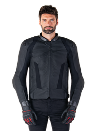 Chaqueta De Cuero Missile V3