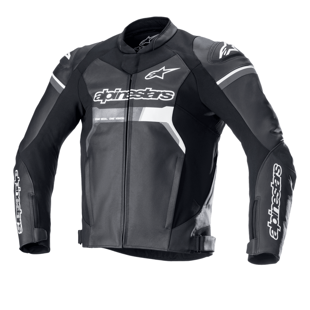 GP Force Leather Jacket - BLACK RACING/SPORT Jackets