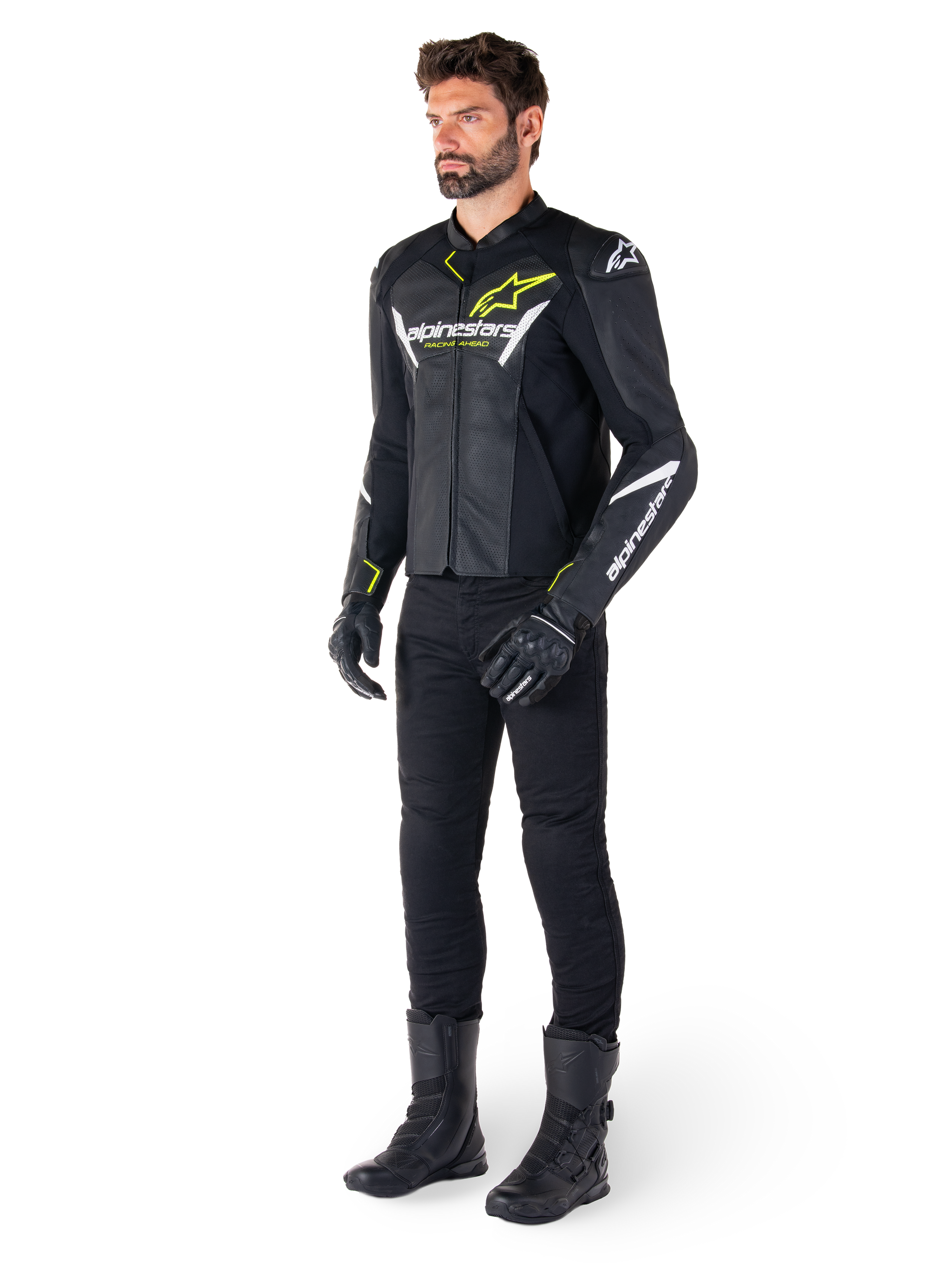 Chaqueta De Cuero Faster V3 Airflow