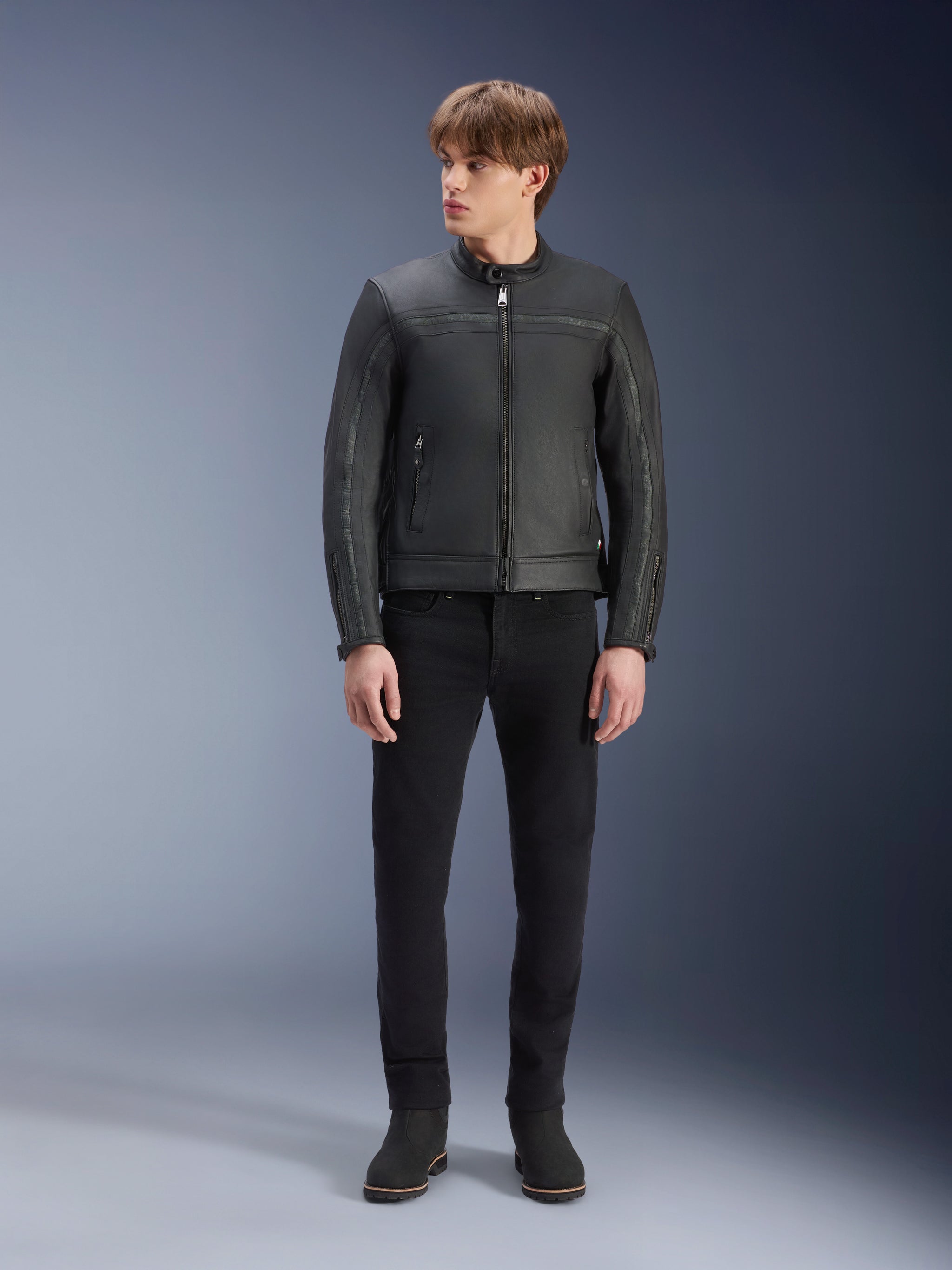 Chaqueta De Cuero Dyno
